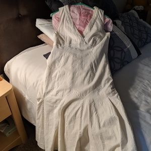 Linen Sundress (Lined) Size US 16